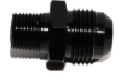 Picture of -10AN Male to 3/8NPT Male Flare Aluminum Hose End Fitting Adapter Black New