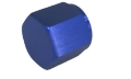 Picture of 1Pcs -6AN AN6 Female AN Flare Fitting Cap Block off Nut Aluminum Alloys Blue