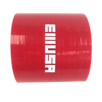 3" to 3" 3-Ply Red Universal Red Straight Coupler Reducer Silicone Hose