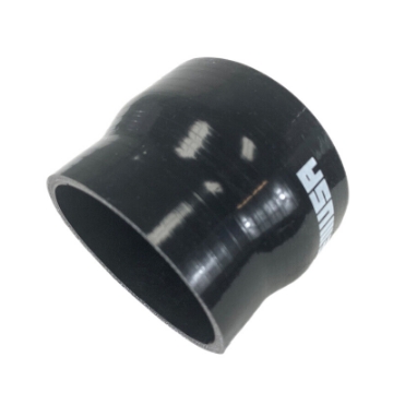 3.5" To 4" Straight Reducer Reinforce Silicone Coupler Hose Piping Intake Black