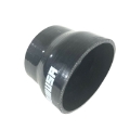 3.5" To 4" Straight Reducer Reinforce Silicone Coupler Hose Piping Intake Black