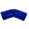 4-Ply Silicone 2" Coupler 45 Degree Angled Elbow Hose Blue High Performance