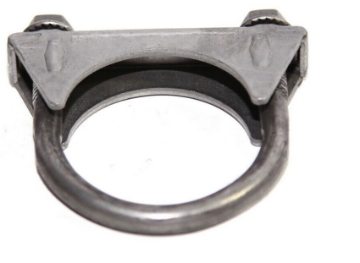 Picture of 5 PACK 1 7/8" Exhaust Muffler Clamp U-Bolt Saddle Style For 1.875" Pipe