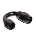 AN-8 AN8 180° Degree Swivel Fuel Oil Gas Line Hose End Fitting Adapter Black New