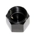 Black -8 AN Female AN Flare Fitting Cap 8 AN Block Off Aluminum High Quality