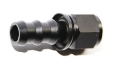 Picture of Black AN10 10AN AN-10 Straight Swivel Fuel Oil Gas Line Push-on Hose End Fitting