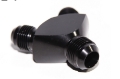 Picture of EMUSA AN10 10-AN Male to 2X AN8 8-AN Male 3-Way Y-Block Fitting Adapter Black