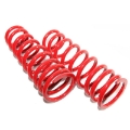 EMUSA Red Coil Lowering Spring Set 2" Drop For 01-05 Lexus IS300 Wagon/Sedan