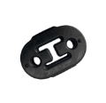 Picture of Heavy Duty Rubber Exhaust Tail Pipe Mount Bracket Hanger Bushing Insulator Black