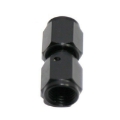New 1x Black AN4 Female to 4AN AN-4 Female Straight Flare Swivel Fitting Adapter