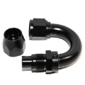 New Black+Black AN12 180° Swivel-Seal Fuel Oil Gas Line Hose End Fitting Adapter