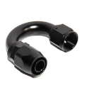 New Black+Black AN12 180° Swivel-Seal Fuel Oil Gas Line Hose End Fitting Adapter