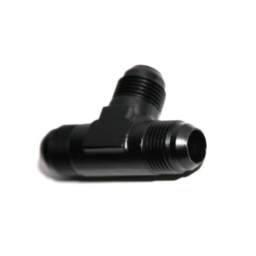 (one) AN10 10-AN Male to 2x AN10 10-AN Male 3-Way Tee T-Piece Fitting Adapter