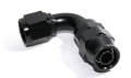 Picture of (one) AN10 10AN AN-10 90°Degree Swivel Fuel Oil Gas Line Hose End Fitting Black