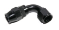 Picture of (one) AN10 10AN AN-10 90°Degree Swivel Fuel Oil Gas Line Hose End Fitting Black