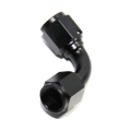 (one) AN6 Female to 6AN AN-6 Female 90 Degree Flare Swivel Fitting Adapter Black