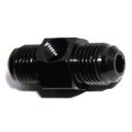 (one) Black 6AN to Male AN6 Straight Fitting Adapter+1/8NPT Pressure/Temp Port