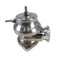 RS Style Inlet/Outlet 38 mm 30 PSI ADJ. Blow Off Valve Universal Silver
