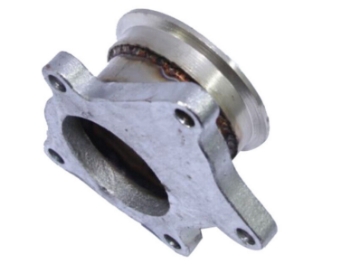 Picture of Steel T3/T4-5 Bolt Flagne TO 2.5" ID V-Band Flange Adapter Universal For Pipe