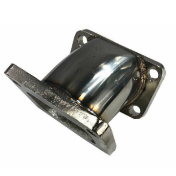 T3-T4 4-Bolt 45 Degree Stainless Steel Turbo Flange Adapter Conversion Adapter