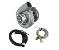 Picture of T3/T4 Turbo Charger Hybrid 0.50A/R T3 0.63 A/R Civic Cobalt GT V6 V8 w/Oil line