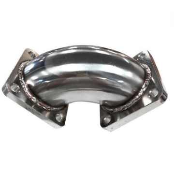 Turbo Charger Flange Conversion Adapter T4-4 bolt to T4-4 bolts Flange 90° SS