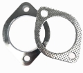 Picture of Universal 2-Bolt 3" Exhaust System Flange+Gasket Mild Steel