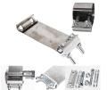 Picture of Universal 2" Butt Joint Band Exhaust Clamp Quality Stainless Steel