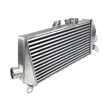 Universal Aluminum Intercooler Front 2" I/O Overall size 27"x12"x4.5" Tube & Fin