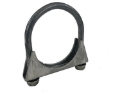 Picture of Universal Mild Steel Saddle U-Bolt Muffler / Exhaust Clamp, 2.5 Inch